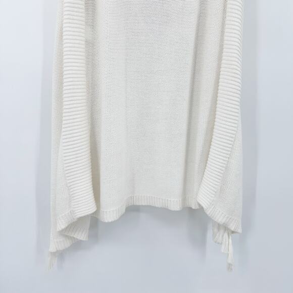 Lilly Pulitzer Abbott Sweater Vest Fringe Boho Preppy Tassel White Womens Size S - Picture 10 of 10